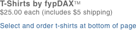 T-Shirts by fypDAXTM